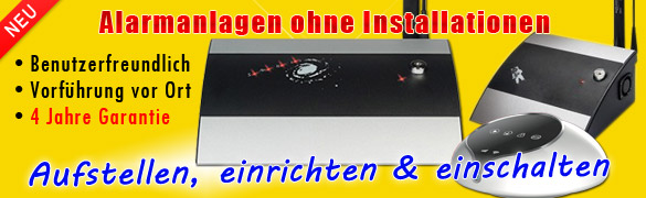 Alarmanlagen ohne installationen